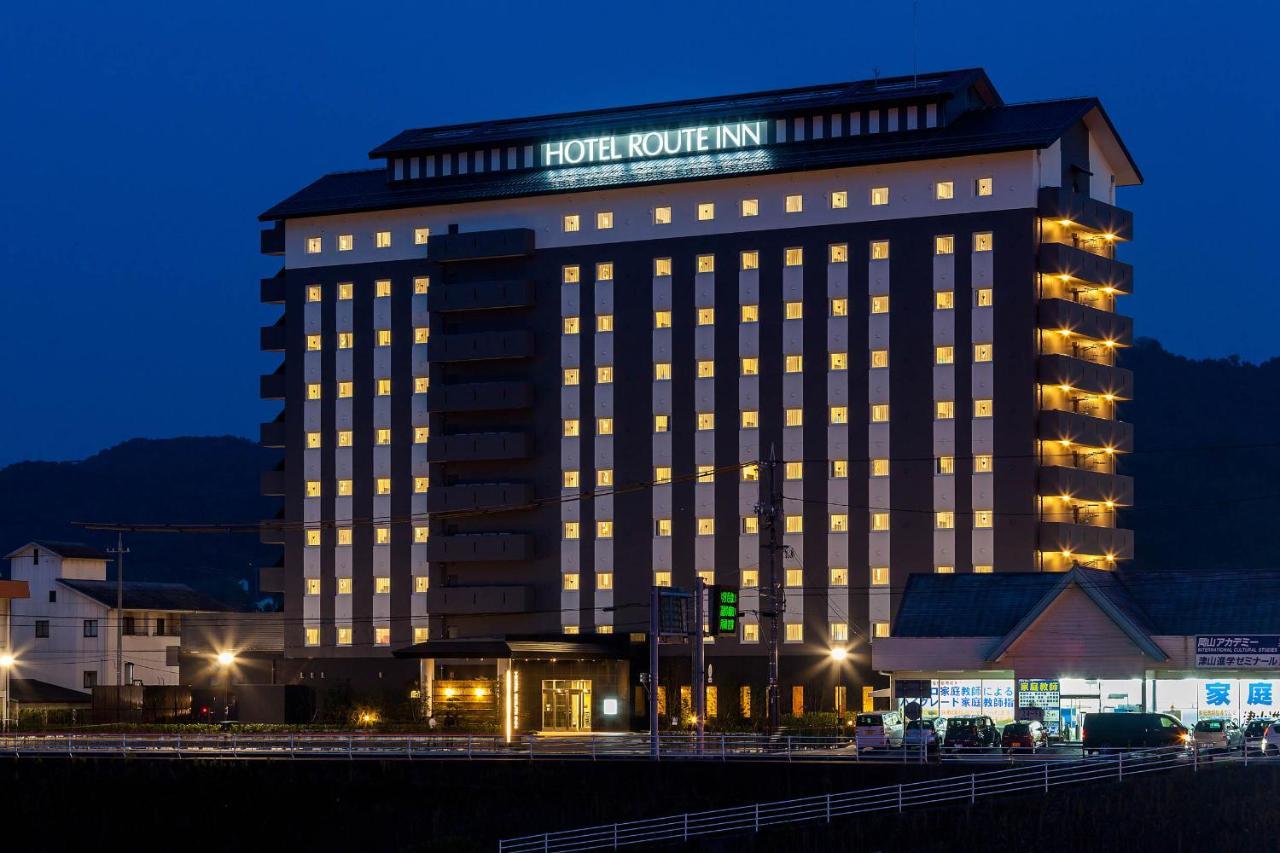 Hotel Route-Inn Tsuyama Ekimae Exterior foto